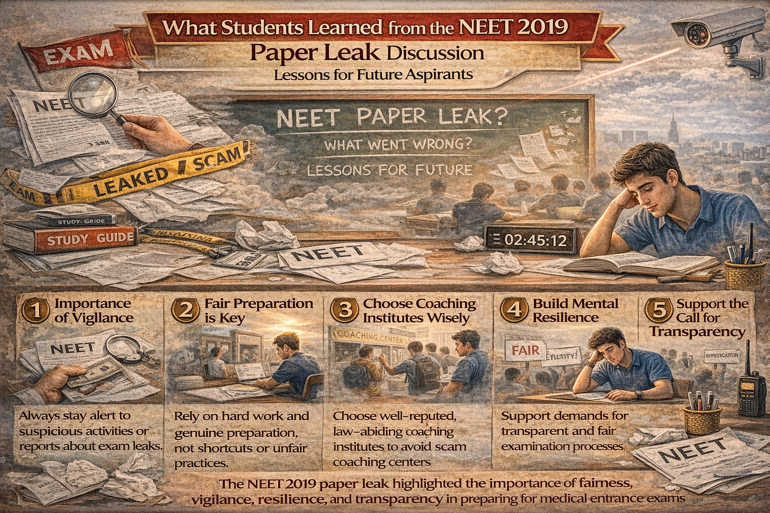 What Students Learned from the NEET 2019 Paper Leak Discussion: Lessons for Future Aspirants